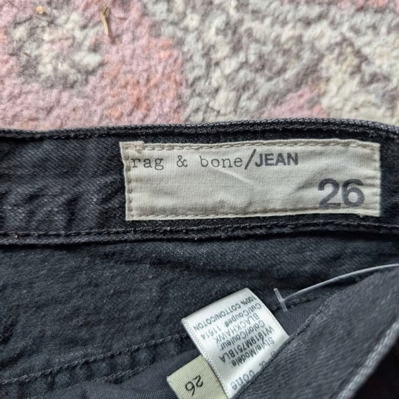 Rag & Bone Blackhawk Denim Shorts Size 26 Button Fly Cuttoff Jean - Picture 6 of 9